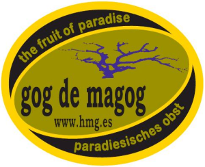 Etiqueta melocotones gog de magog