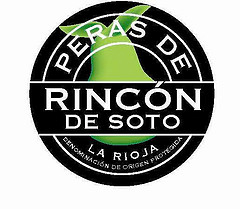 Etiqueta peras de rincón de soto
